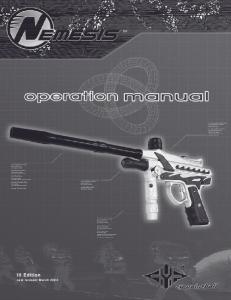 Nemesis Opration Manual - MCarterBrown