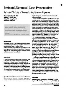 Neonatal Case Presentation - Nature