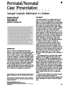 Neonatal Case Presentation - Nature