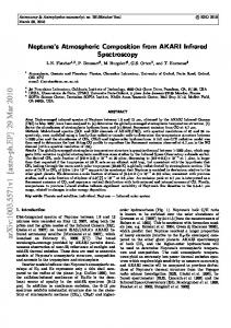 Neptune's Atmospheric Composition from AKARI Infrared Spectroscopy