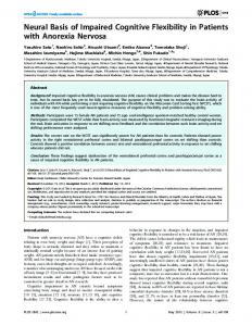 Neural Basis of Impaired Cognitive Flexibility in