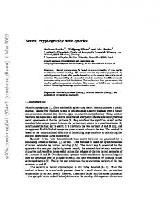 Neural cryptography with queries