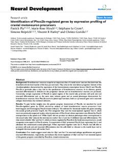 Neural Development - Springer Link