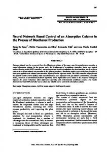 Neural Network Based Control of an Absorption