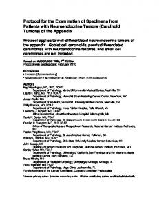 neuroendocrine tumors