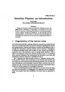 Neutrino Physics: an Introduction