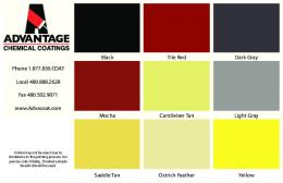 NEW COLOR CHART CMYK - Advacoat