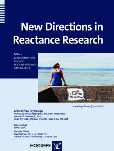 New Directions in Reactance Research