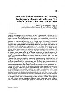 New Noninvasive Modalities in Coronary ... - Semantic Scholar