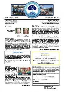 Newsletter No. 24 2013