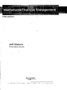 ninth edition Jeff Madura - GBV