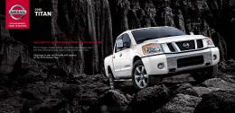 Nissan 2015 titan Brochure