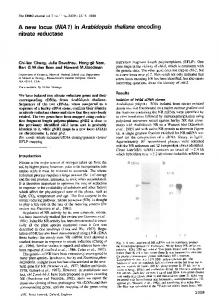 nitrate reductase - Europe PMC