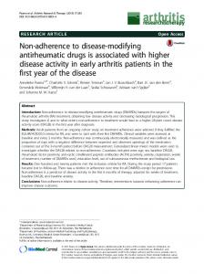 Non-adherence to disease-modifying ... - Semantic Scholar