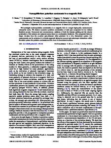 Nonequilibrium polariton condensate in a magnetic field - honeypol