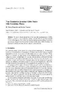 Nontranslation-invariant Gibbs states with coexisting phases. II ...