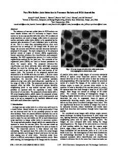 NonWet Solder Joint Detection in Processor Sockets ... - IEEE Xplore