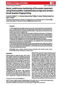 Novel, continuous monitoring of fine‐ ... - Wiley Online Library