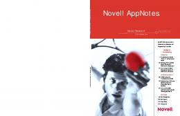 Novell AppNotes September 2002 - ITwelzel.biz