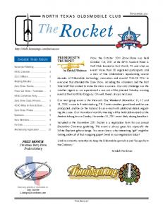 November 2011 Rocket