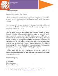 NRI Newsletter - Bank of Baroda