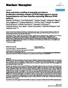 Nuclear Receptor - CiteSeerX