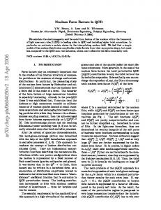 Nucleon Form Factors in QCD