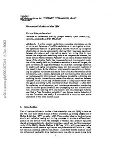 Numerical Models of the ISM