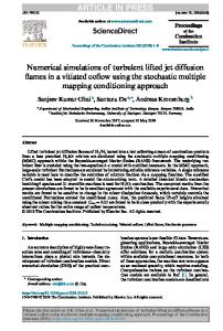 Numerical simulations of turbulent lifted jet diffusion ...