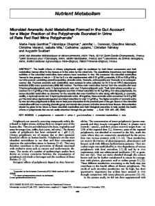 Nutrient Metabolism