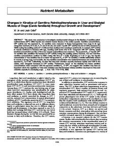 Nutrient Metabolism