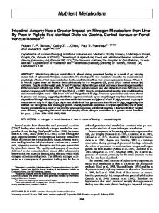 Nutrient Metabolism