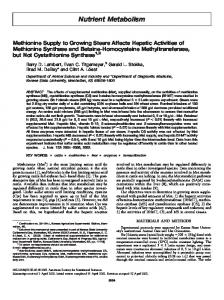 Nutrient Metabolism