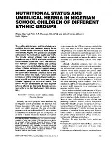 nutritional status and - NCBI