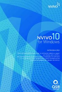 NVivo 10 - QSR International