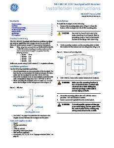 NX-148E-RF User Manual