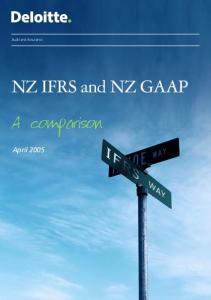 Nz Ifrs And Nz Gaap - IAS Plus