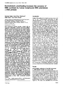 Oa-DNA primase - Europe PMC