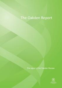 Oakden Report Final - SA Health