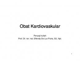 Obat Kardiovaskular - USU OCW