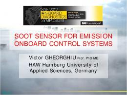 OBD Soot Sensors - HAW Hamburg