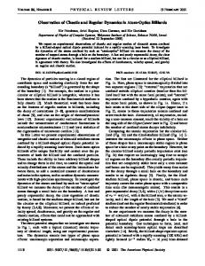 Observation of Chaotic and Regular Dynamics in Atom-Optics Billiards