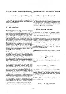 observational decision trees - EUSFLAT