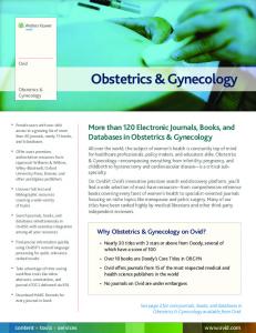 Obstetrics & Gynecology