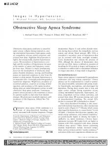 Obstructive Sleep Apnea Syndrome - Wiley Online Library