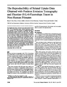 Obtained with Positron Emission Tomography