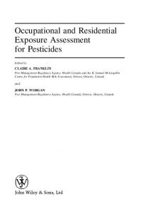 Occupational and Residential Exposure Assessment