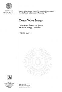 Ocean Wave Energy - DiVA