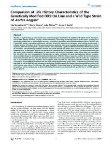 of Aedes aegypti - PLOS