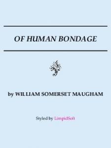 OF HUMAN BONDAGE - LimpidSoft